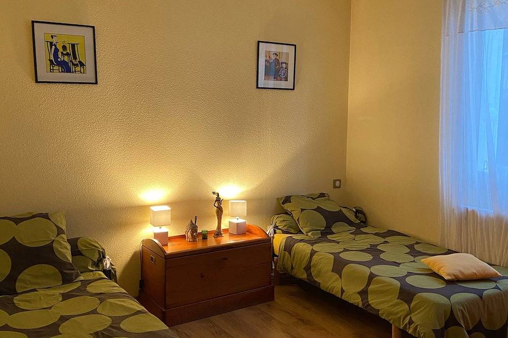 Character house at the foot of the canigou in Vernet-les-Bains, Parc naturel régional des Pyrénées catalanes