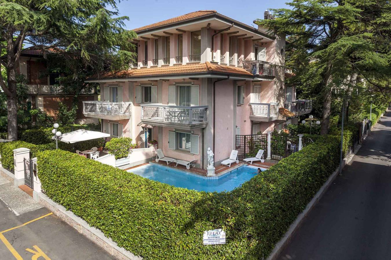 Apartamento vacacional entero, Apartamento vacacional con aire acondicionado y piscina  in Fogliano Marina, Riccione