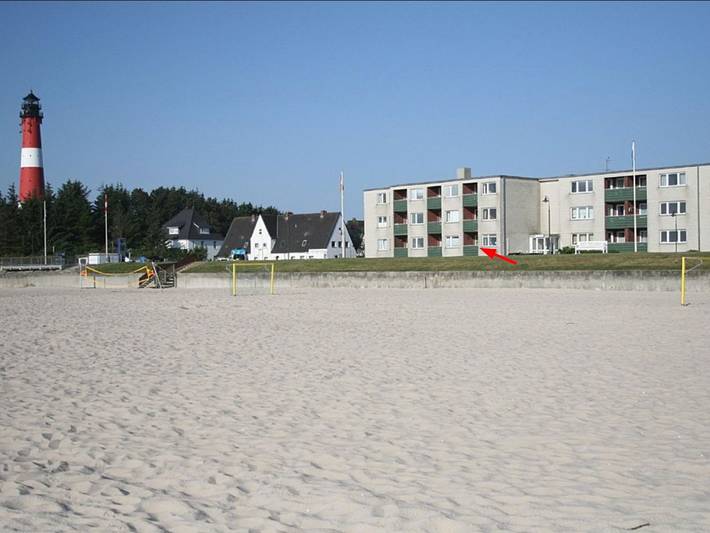 Ferienwohnung für 2 Personen, mit Balkon und Seeblick in Hörnum