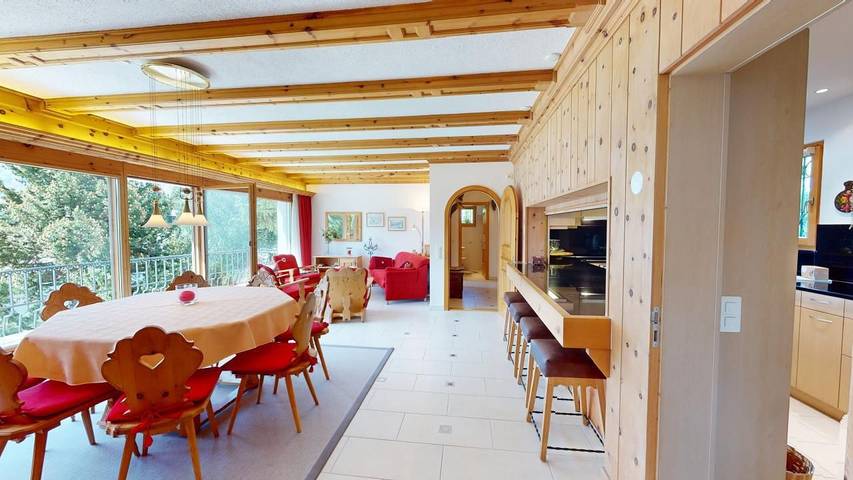 Ferienwohnung für 5 Personen, mit Ausblick und Garten in St. Moritz - 2