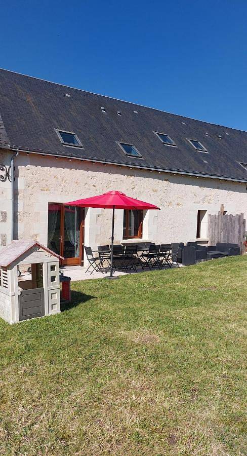 Location de vacances pour 10 personnes, avec jardin et vue à Souvigny-de-Touraine - 4
