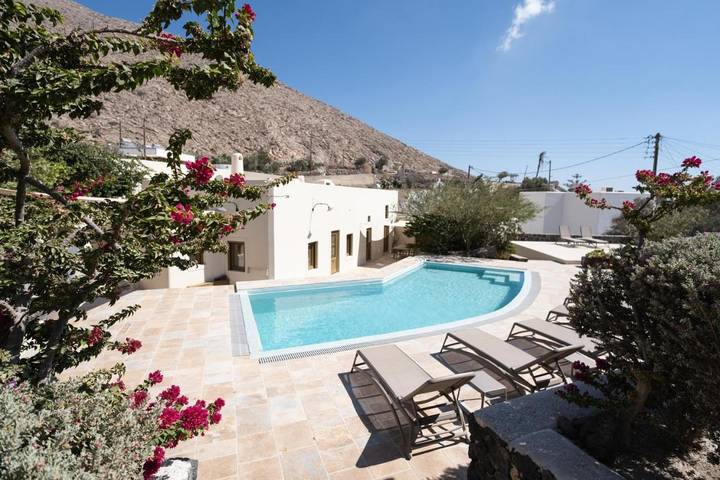 Casa vacacional para 5 personas, con Terraza y Jardín además de Piscina y Vistas en Emporio
