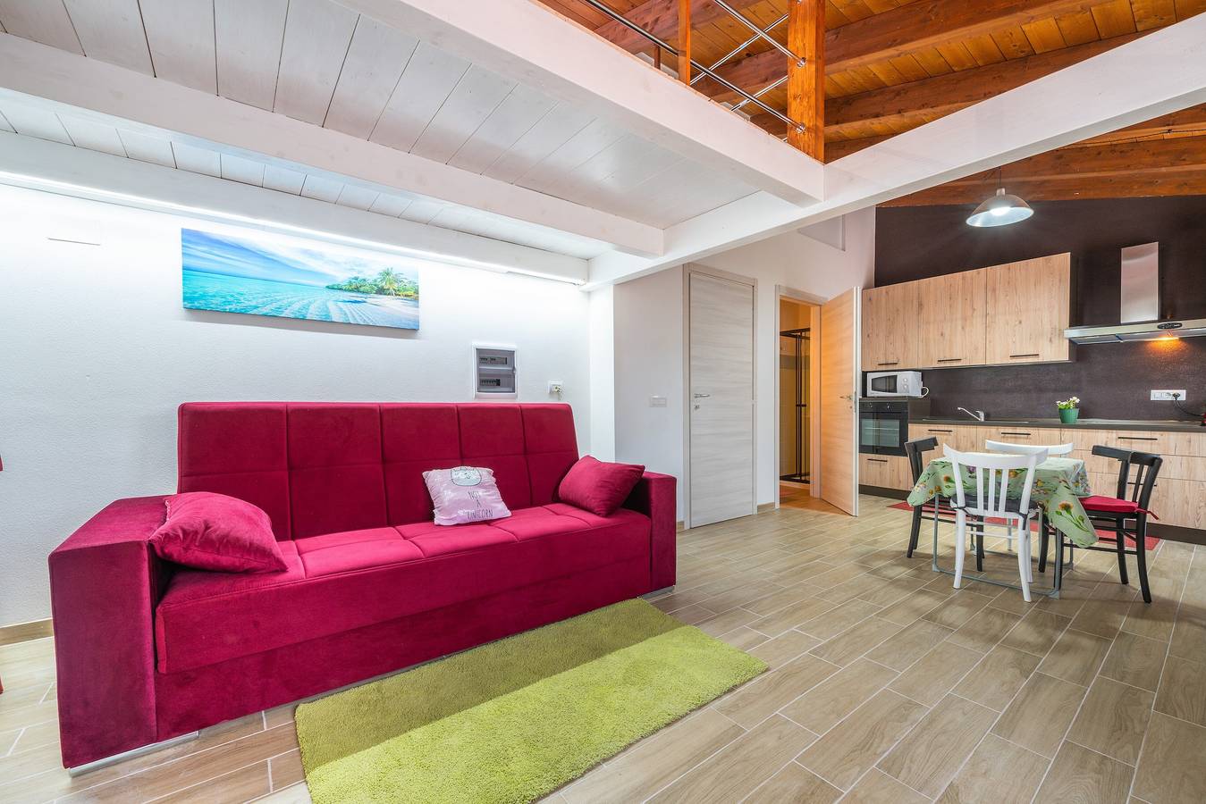 Ganzes Studio, Einzimmerapartment "Confortevole Loft Sud Sardegna" mit Balkon und Wlan in San Giovanni Suergiu, Sulcis Iglesiente
