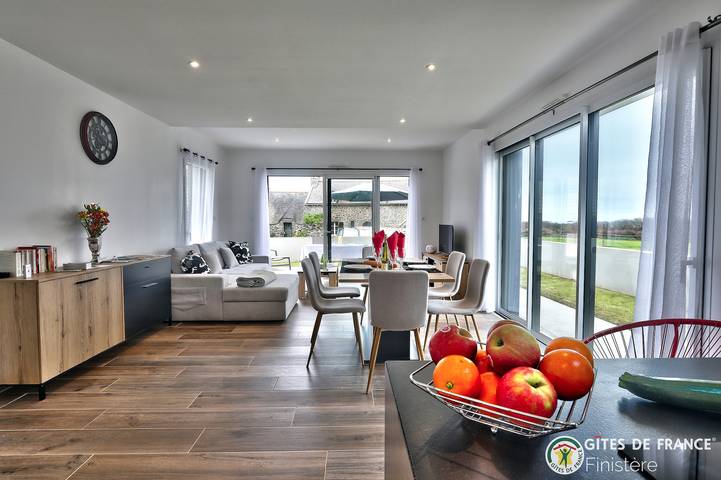 Villa Plain Pied Vue Mer in Lanildut, Región de Brest