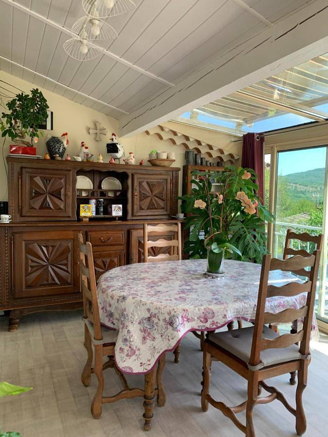 Location de vacances pour 2 personnes, avec vue et jardin à Chauzon - 2