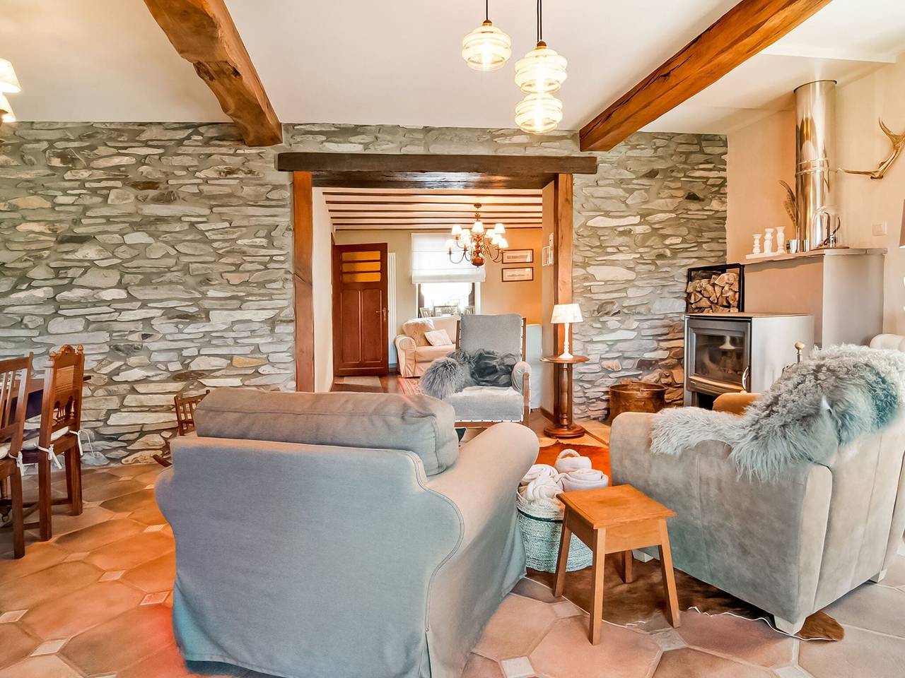 Ferienhaus in Lierneux mit Garten in Lierneux, Lüttich und Umgebung