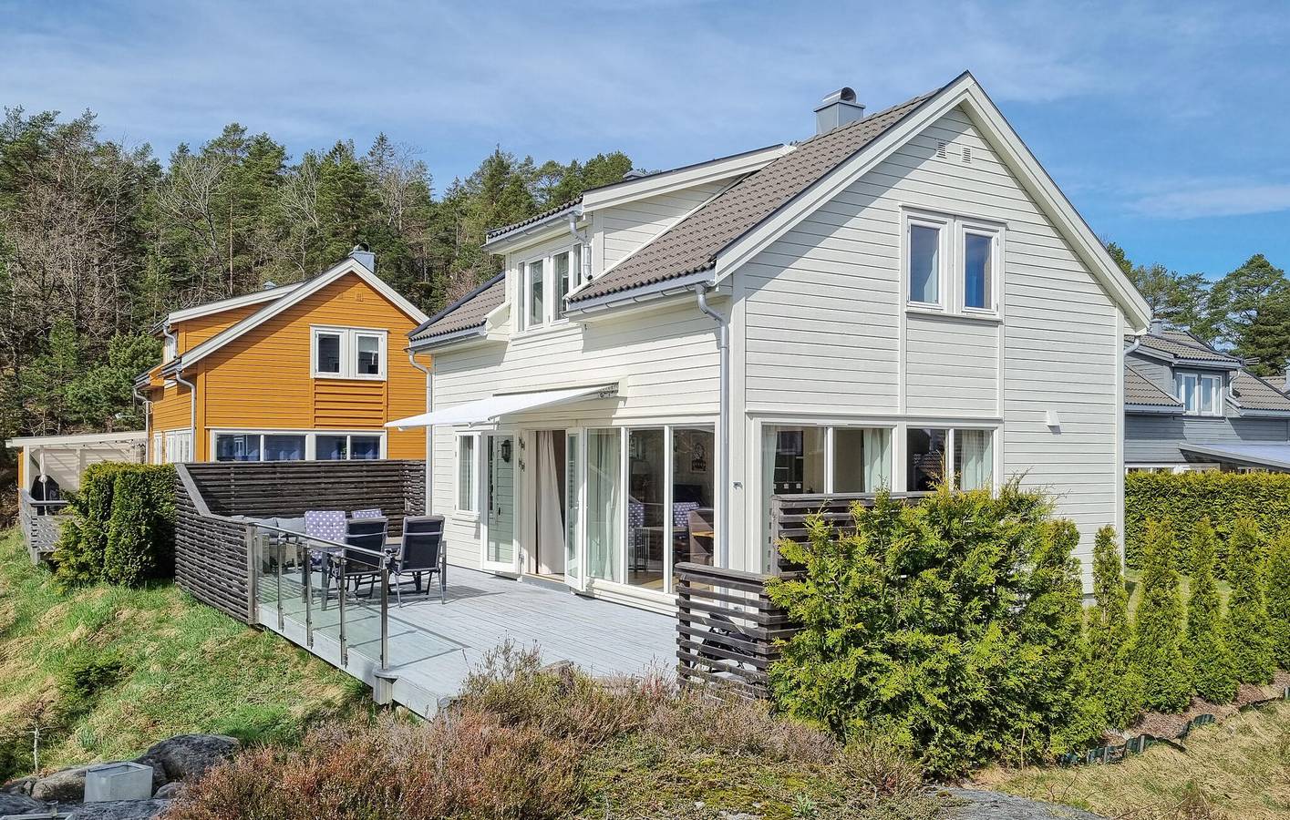 Ferienhaus für 6 Personen mit Garten in Risør