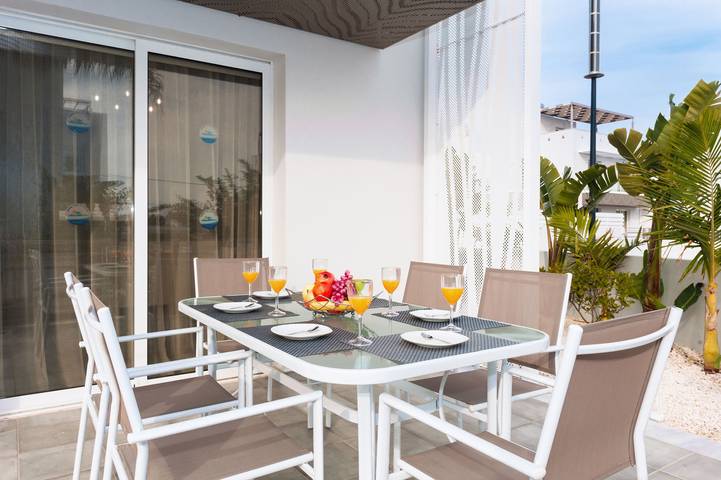 Villa für 6 Personen, mit Garten und Pool sowie Balkon in Ayia Napa - 3