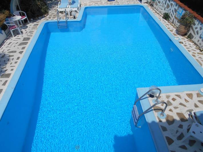Vakantieappartement voor 3 personen, met zwembad en terras in Samos