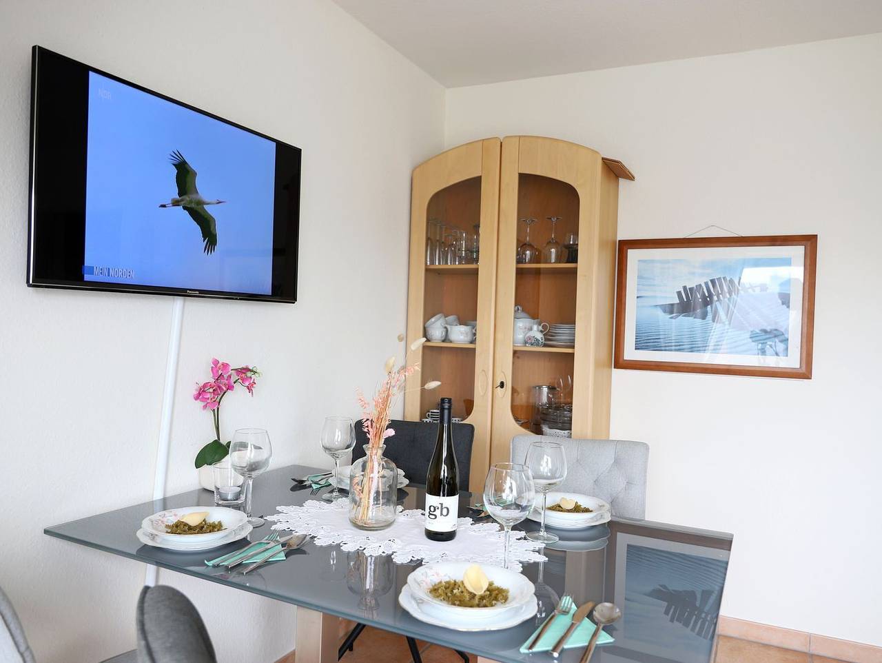 Ganze Wohnung, Helles Appartement in Wenningstedt für 4 Personen mit Süd-Balkon in Wenningstedt, Sylt