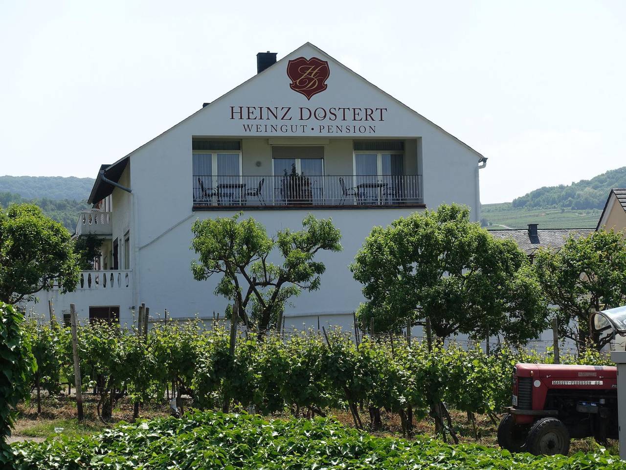 Weingut Pension Heinz Dostert - Doppelzimmer in Nittel, Landkreis Trier-Saarburg