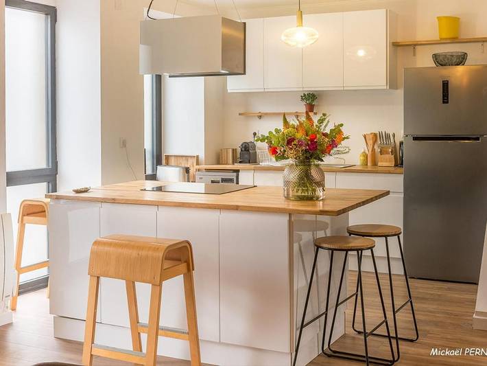 Maison de vacances pour 8 personnes, avec terrasse