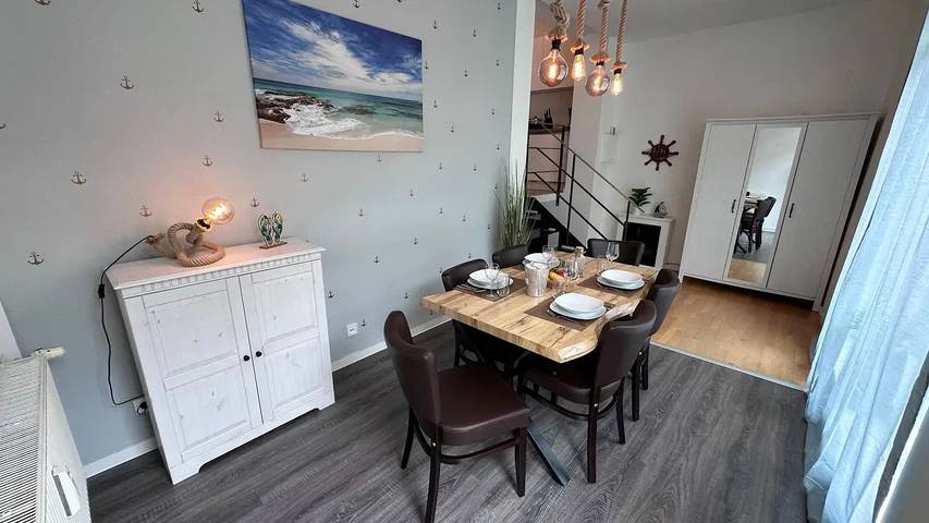 Ferienwohnung für 6 Personen, mit Haustier am Warnemünde Strand