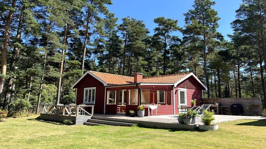 Ferienhaus für 7 Personen, mit Garten in Yngsjö