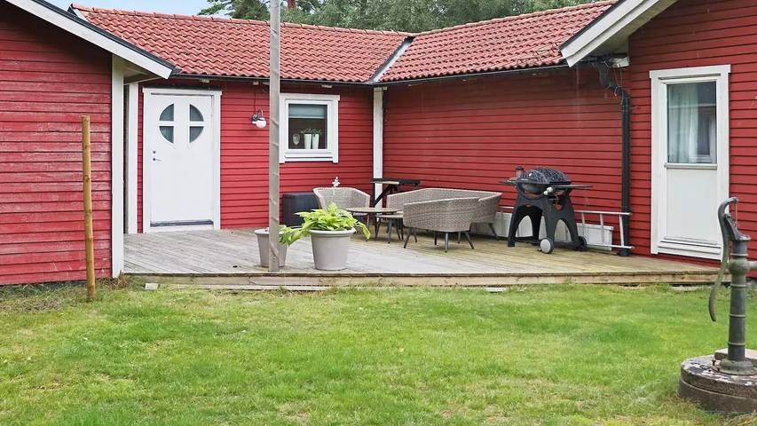 Ferienhaus für 6 Personen, mit Terrasse und Garten in Mellbystrand - 4