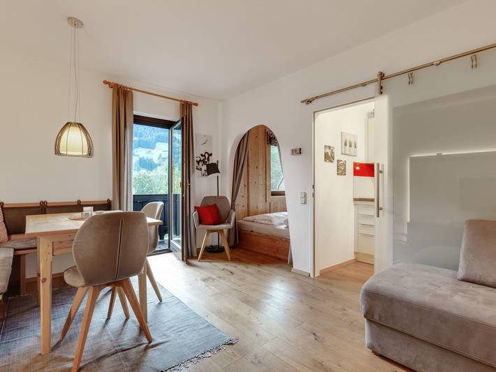 Ferienwohnung für 3 Personen, mit Balkon in Jochberg - 2