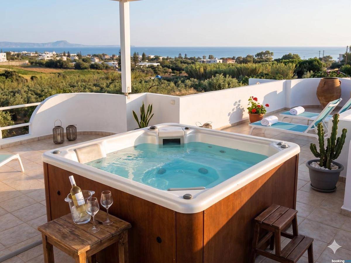 Appartement entier, Modernist Spa Suites - Grambella Olive Estate in Région de Réthymnon