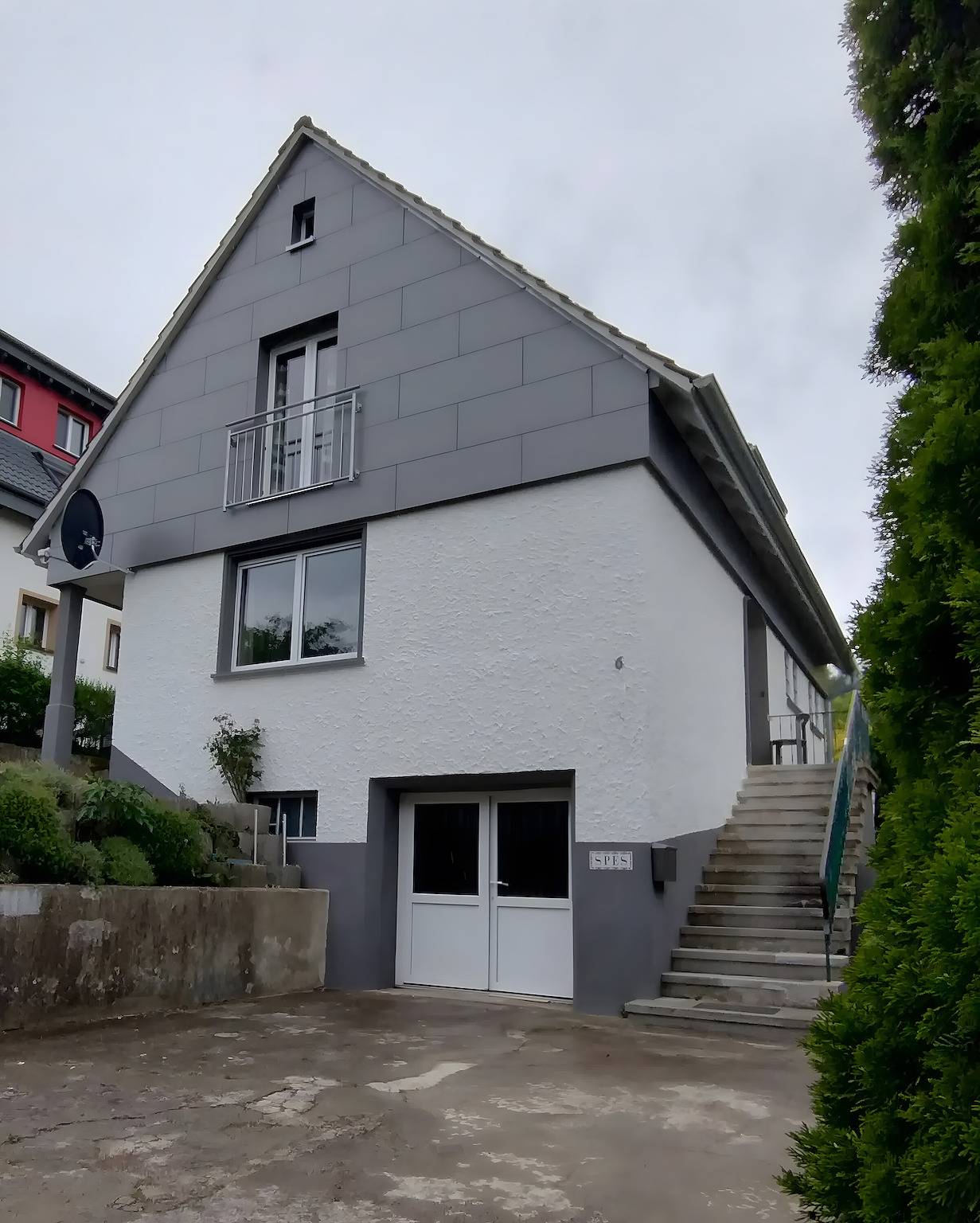 Ferienhaus 'Spes' mit Bergblick, privater Terrasse und Wi-Fi in Stockach, Landkreis Konstanz