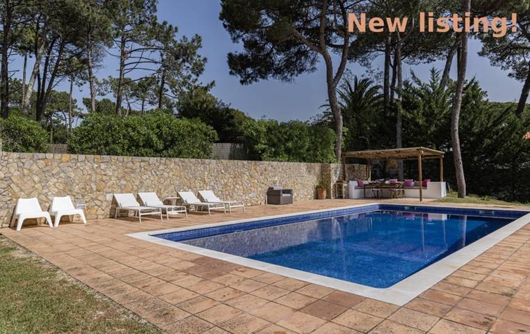 Villa para 12 pessoas, com jardim na Costa de Estoril