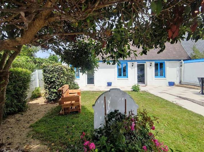 Gîte pour 4 personnes, avec jardin dans Auberville-la-Manuel
