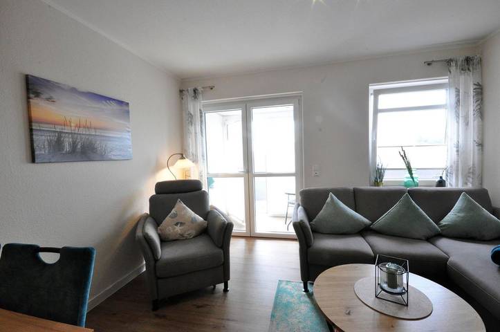 Ferienwohnung für 3 Personen, mit Terrasse und Garten in Harlesiel