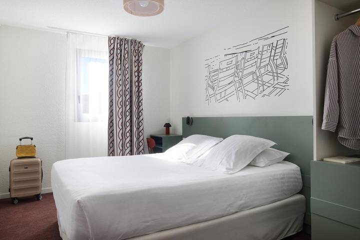 Hôtel pour 2 personnes, avec terrasse, animaux acceptés dans Allianz Riviera