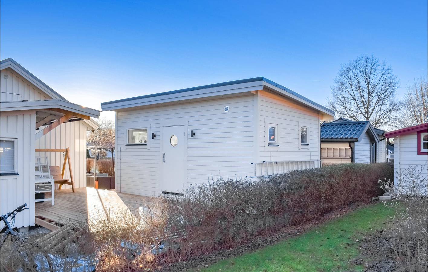 Lägenhet för 4 Personer, med trädgård och terass