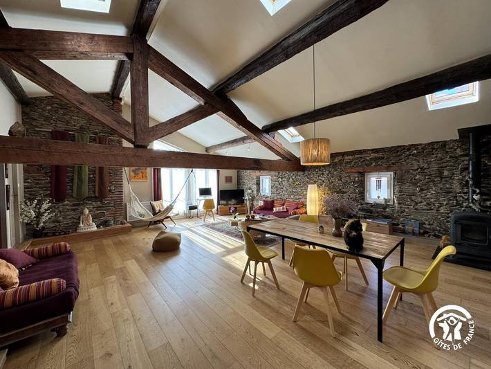 Gîte pour 6 personnes, animaux acceptés