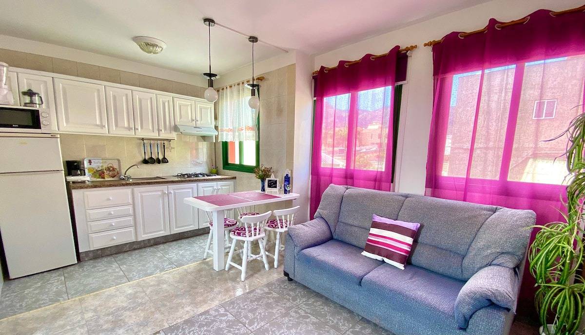 Ganze Wohnung, Ferienwohnung für 3 Personen mit Terrasse in Buenavista del Norte, Teneriffa Nord