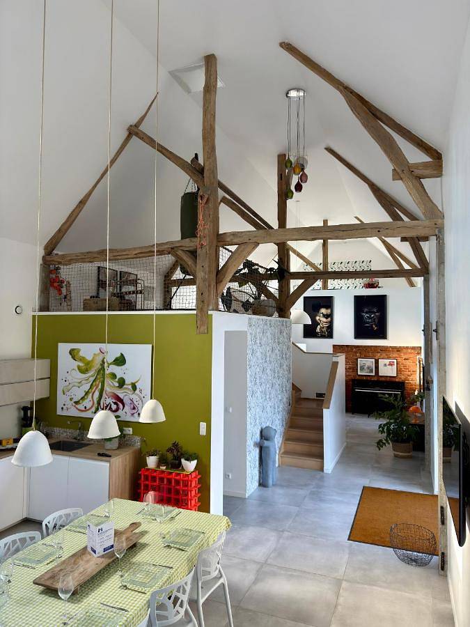 Gîte pour 8 personnes, avec piscine et jardin dans Roncherolles-sur-le-Vivier