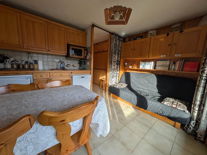 Gîte pour 4 personnes, avec balcon dans Station de Morillon - 4