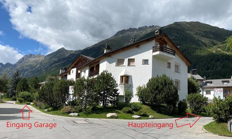 Ferienwohnung für 2 Personen, mit Terrasse und Garten in Bever - 3