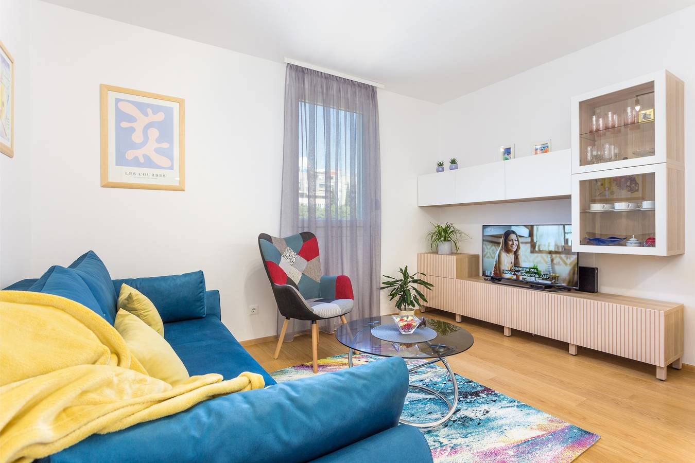 Appartement entier, Appartement d'une chambre avec le balcon et la vue sur le mer Split A-21368-a in Split, Split-Dalmatie