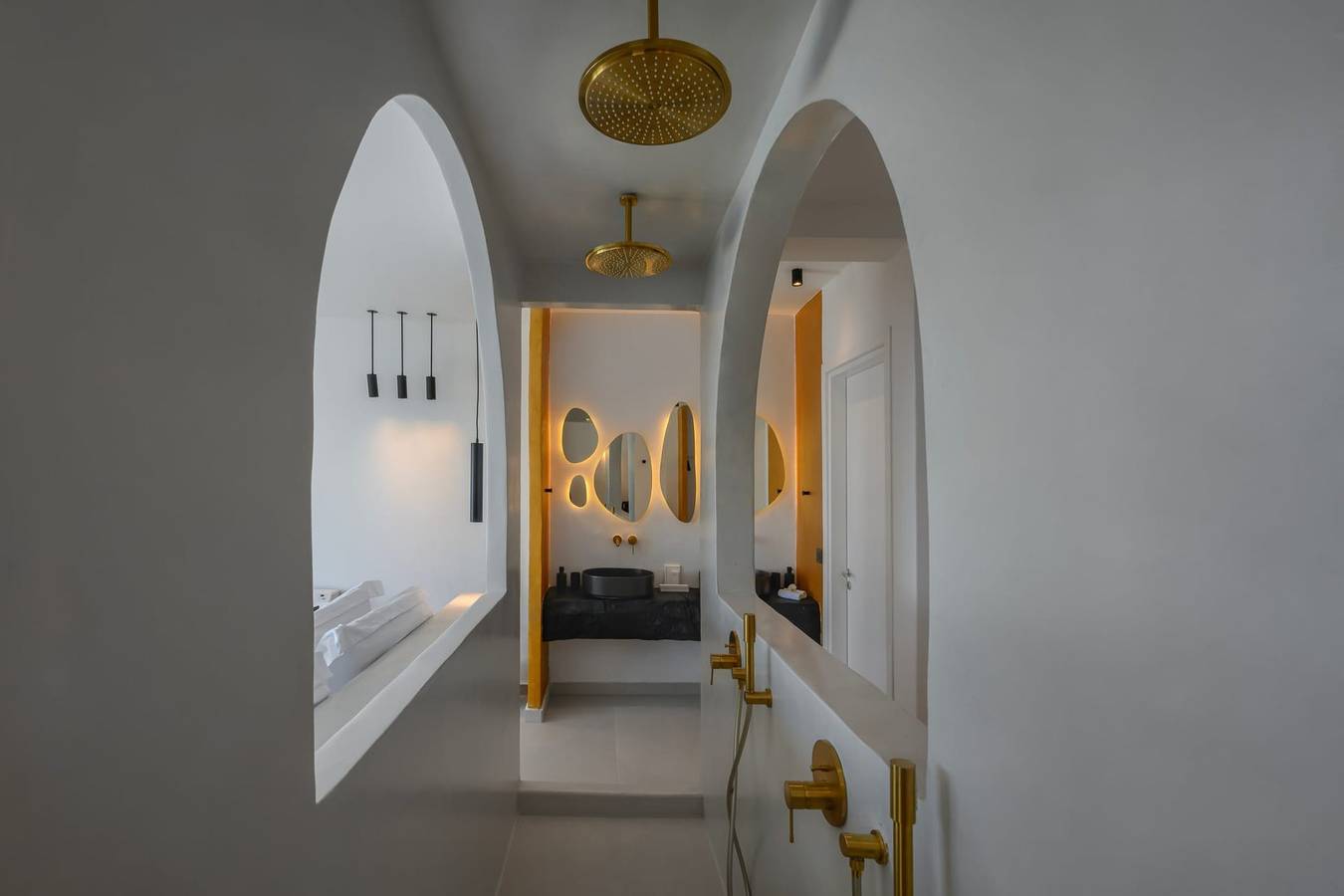 Chalet para 2 personas con piscina in Imerovigli, Santorini