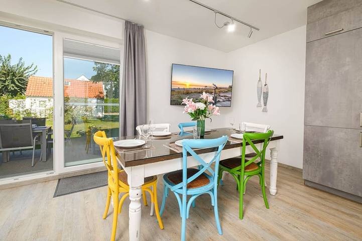 Ferienhaus für 6 Personen, mit Garten und Sauna