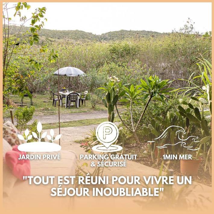 Casa de vacaciones para 4 personas, con jardín y terraza - 1