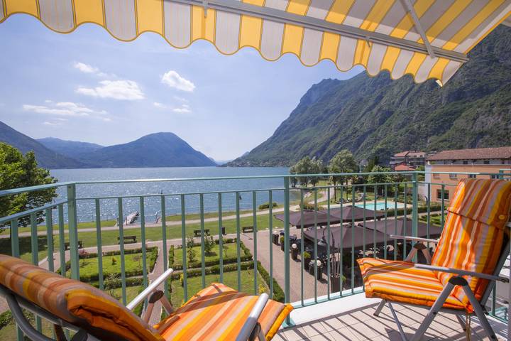 Gîte pour 4 personnes, avec vue sur le lac et balcon, animaux acceptés dans Porlezza - 2