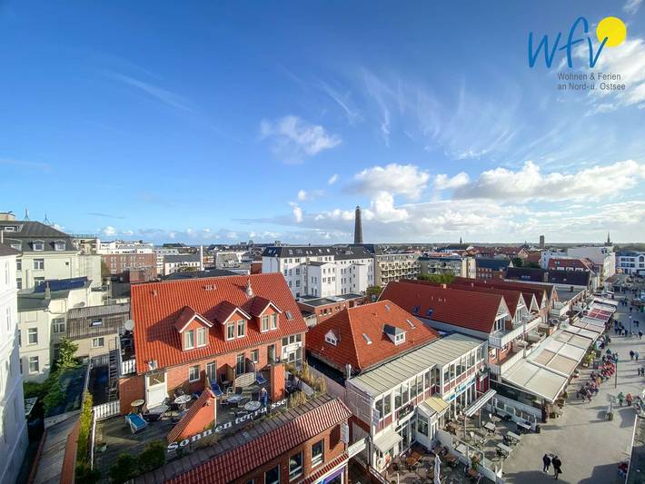 Ferienwohnung für 4 Personen, mit Balkon auf Borkum - 2