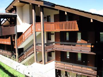 Gîte pour 4 personnes, avec vue et balcon dans Montchavin