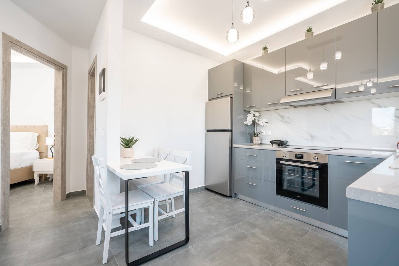 Hel lägenhet, Apartment 'Velvet  1' with Mountain View, Wi-Fi and Air Conditioning in Rhodos