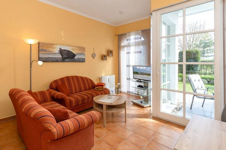 Ferienwohnung für 2 Personen, mit Terrasse und Garten