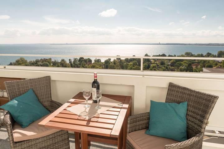 Ferienwohnung für 4 Personen, mit Balkon und Balkon/Terrasse, mit Haustier in Sierksdorf