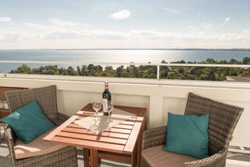 Ferienwohnung für 4 Personen, mit Balkon und Balkon/Terrasse, mit Haustier in Hansa-Park
