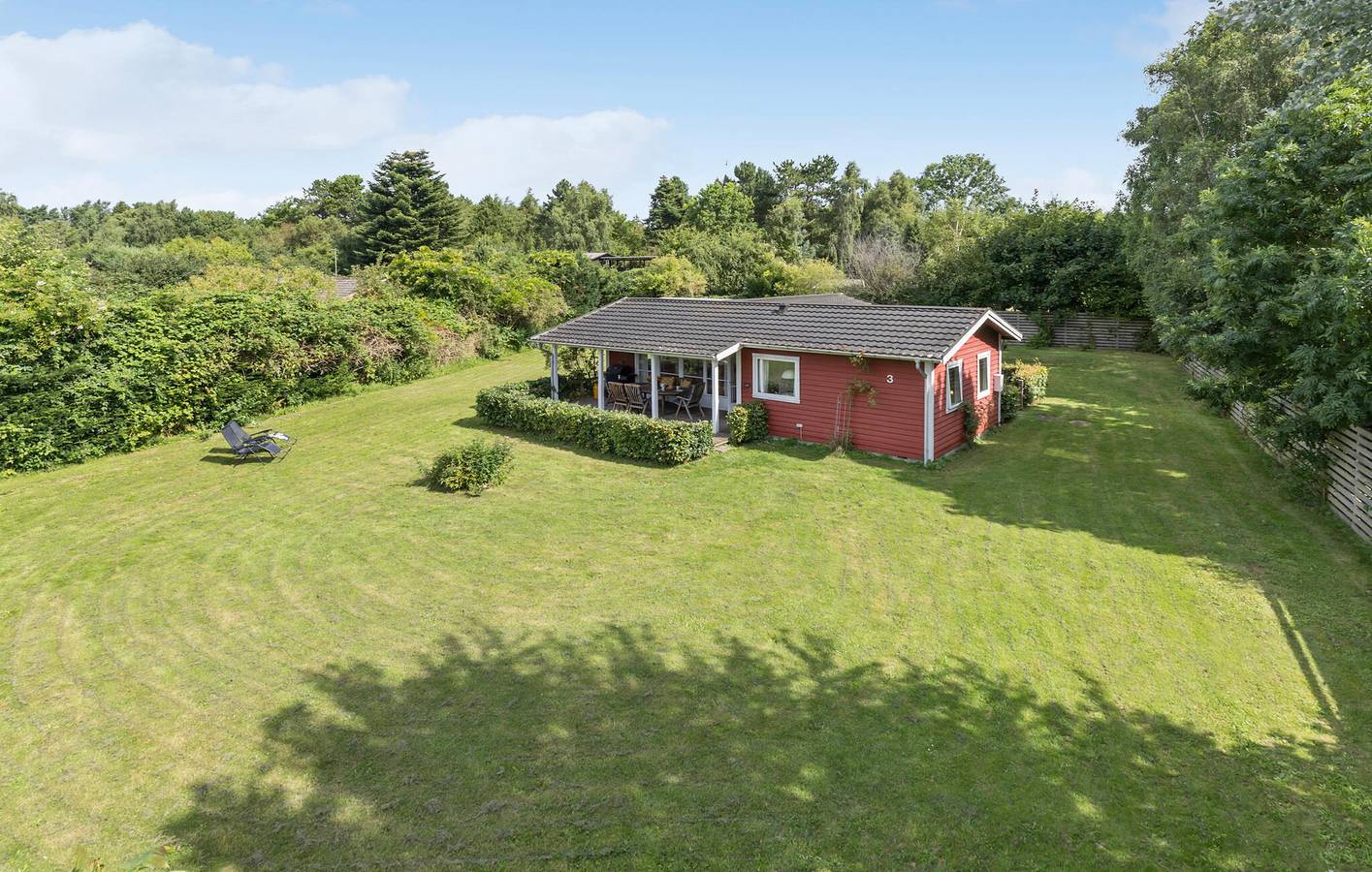 Holiday home for 5 people with terrace in Tengslemark Lyng, Nykøbing Sjælland