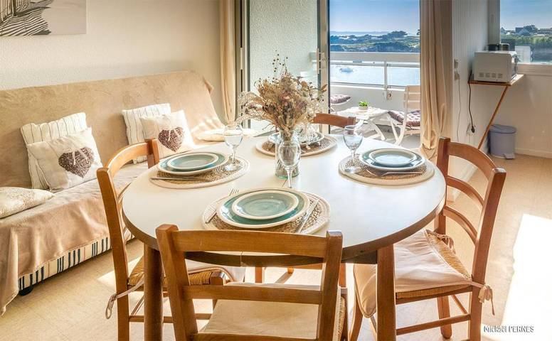 Gîte pour 3 personnes, avec vue et balcon dans Plage du Pérello - 4