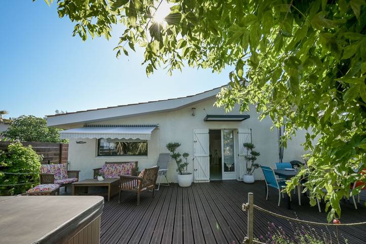 Maison de vacances pour 6 personnes, avec jacuzzi et jardin, animaux acceptés à Gujan-Mestras