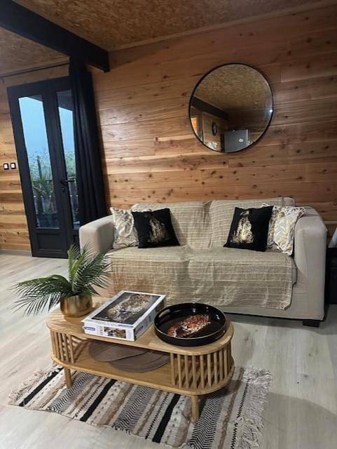 Chalet pour 6 personnes, avec jardin et vue