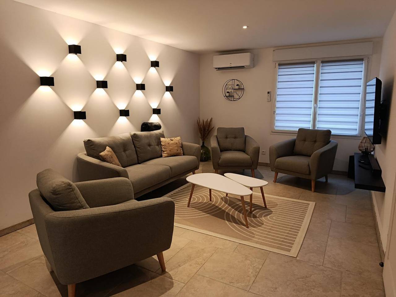 Gîte voor 6 personen met terras in Marne