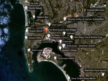 Vacation Rental for 6 Guests in San Diego, San Diego County, Picture 4