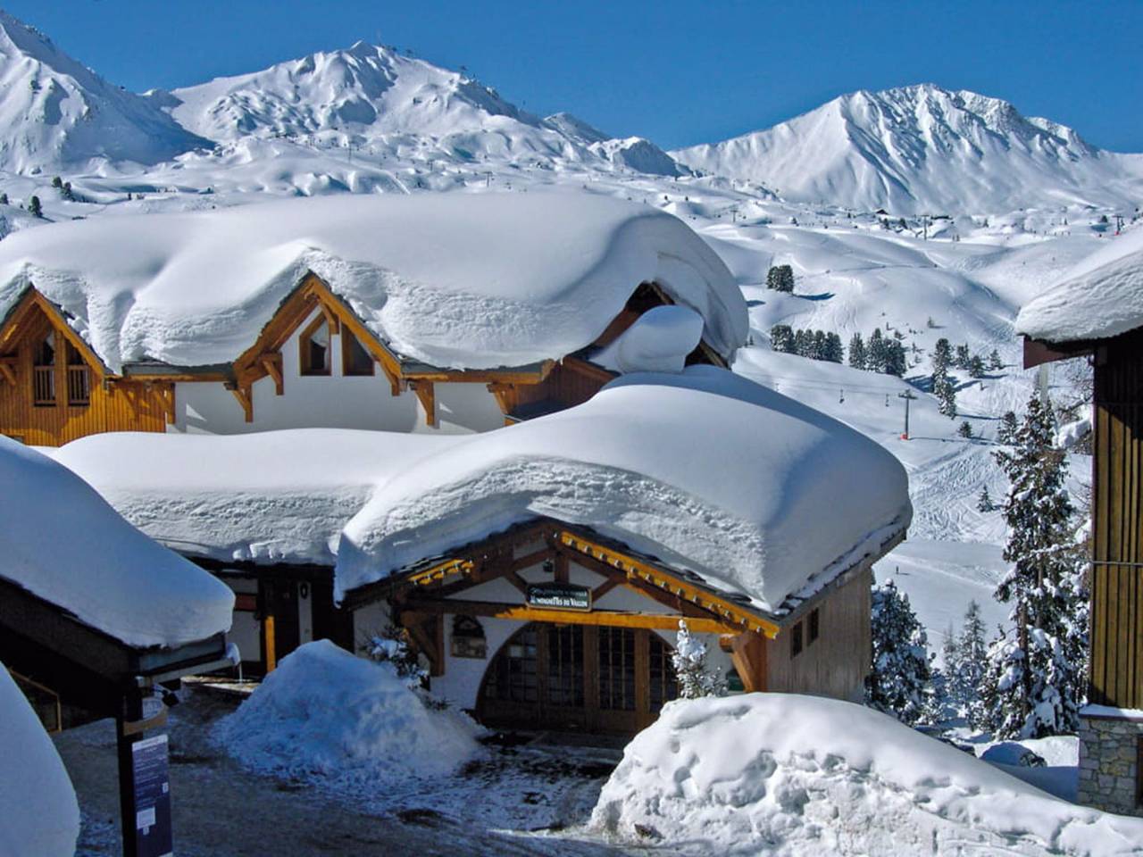 Ganze Wohnung, Le Chalet des Cimes in Belle Plagne, La Plagne-Tarentaise